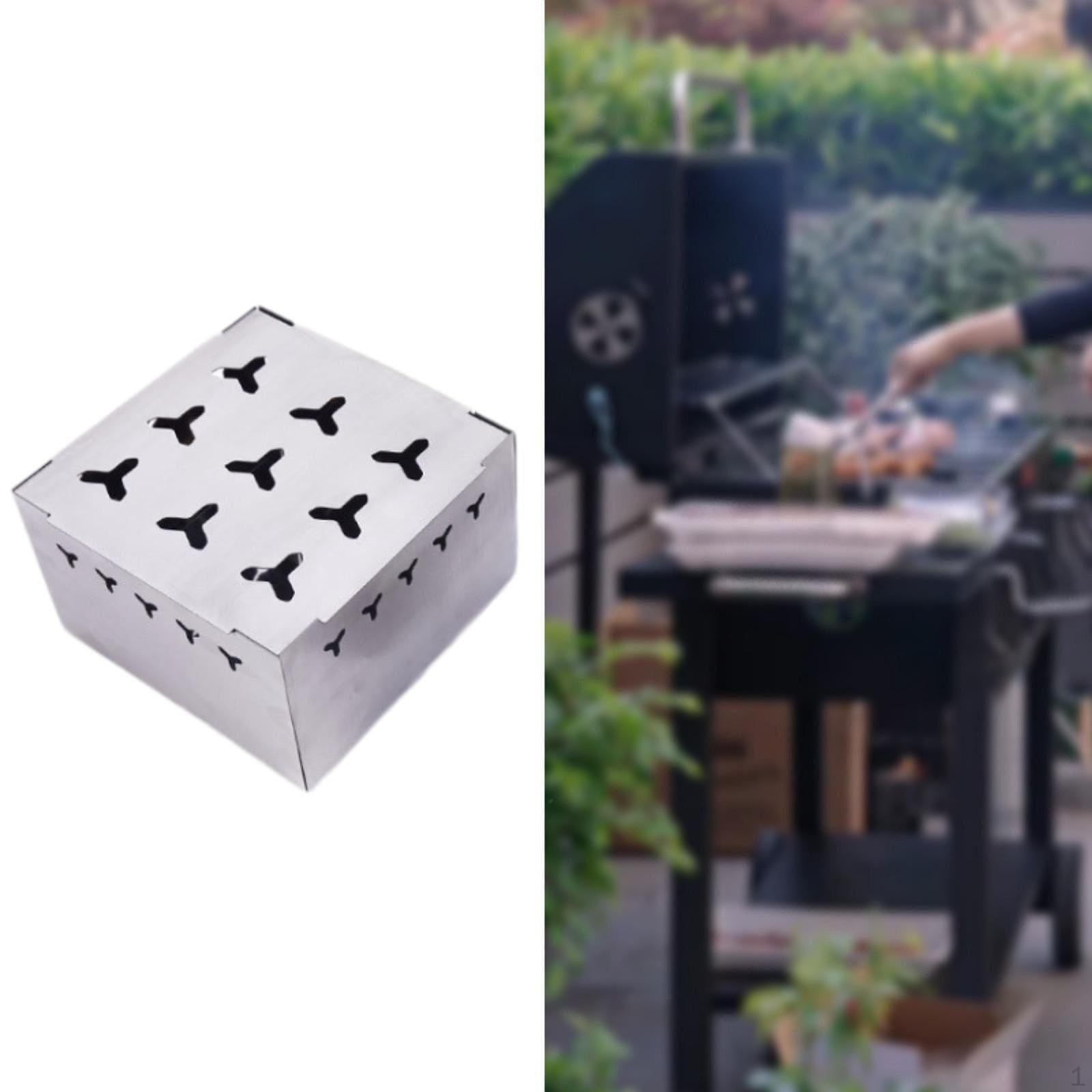 

Частини коробки для гриля для барбекю Додайте верхню частину для копчення з нержавіючої сталі Smokey