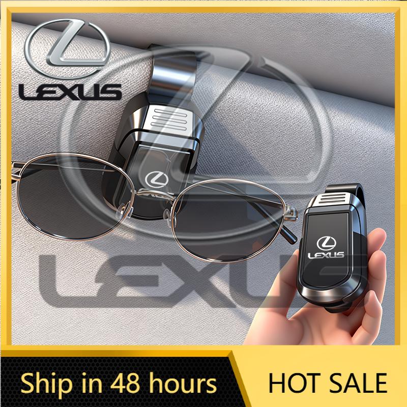 2026 Hot Interior Stickers Car Sun Visor Glasses Clip Sunglasses Storage Bracket For Lexus LS LC RZ GX RX330 IS250 Ct200h ES300h