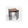 Nesting Table Metal Nesting Table (3-piece Square Nesting Table)