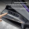 For BMW X3 G45 2025 Carbon Fiber Texture The Glass Key Frame of the Car Window Lift Panel Is Decorated with Interior Accessories