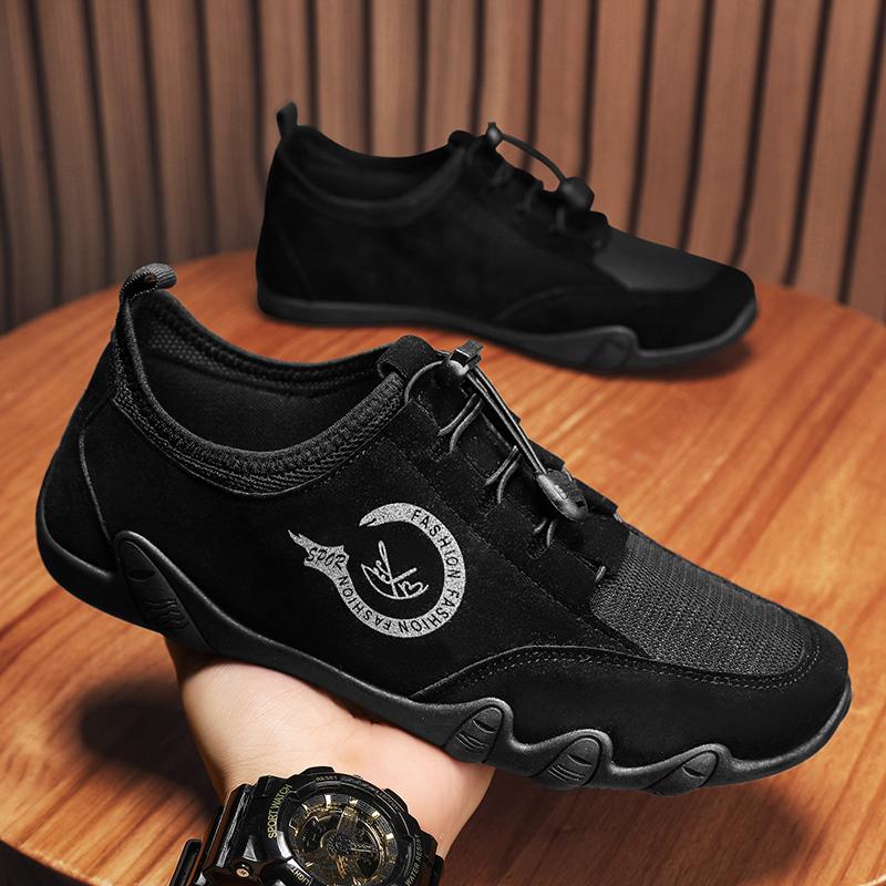 Модная мужская обувь Сетчатая дышащая нескользящая рабочая обувь Мужские модные — фото 4