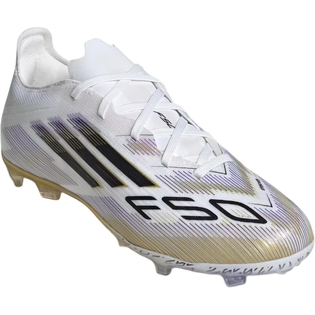 Adidas F50 Elite Comfortable Soft Non-Slip Wear-Resistant Low-Top Kids Soccer Shoes Kids Soccer Shoes White JH7713