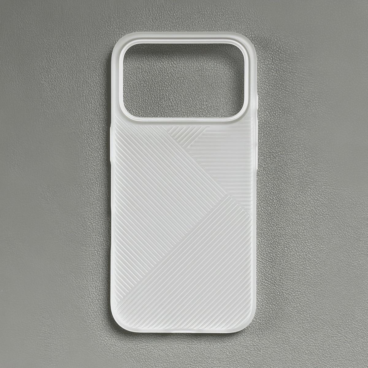 

Геометрический ультратонкий матовый твердый чехол для Apple 17 Pro / Xiaomi 17 Pro Max / Mate 70 iPhone 16 Pro Max