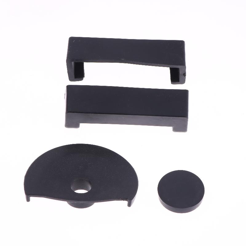 4Pcs/Set 50/60/70/80/mm Mini Bench Vise Pads Anti-Pinch Rubber Gaskets Table Vise Non-slip Anti-pinch Accessories