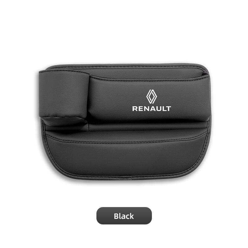 Pour Renault 2026 Nouveaux Enjoliveurs Boîte de Rangement Organiseur d'Espace de Siège Intérieur de Voiture Avec Porte-Gobelet Pour Renault Clio Megane Espace QM6 ZOE