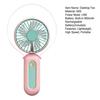 Handheld Fan with Folding Handle 6 Speed Strong Wind Hanging Neck Fan Portable