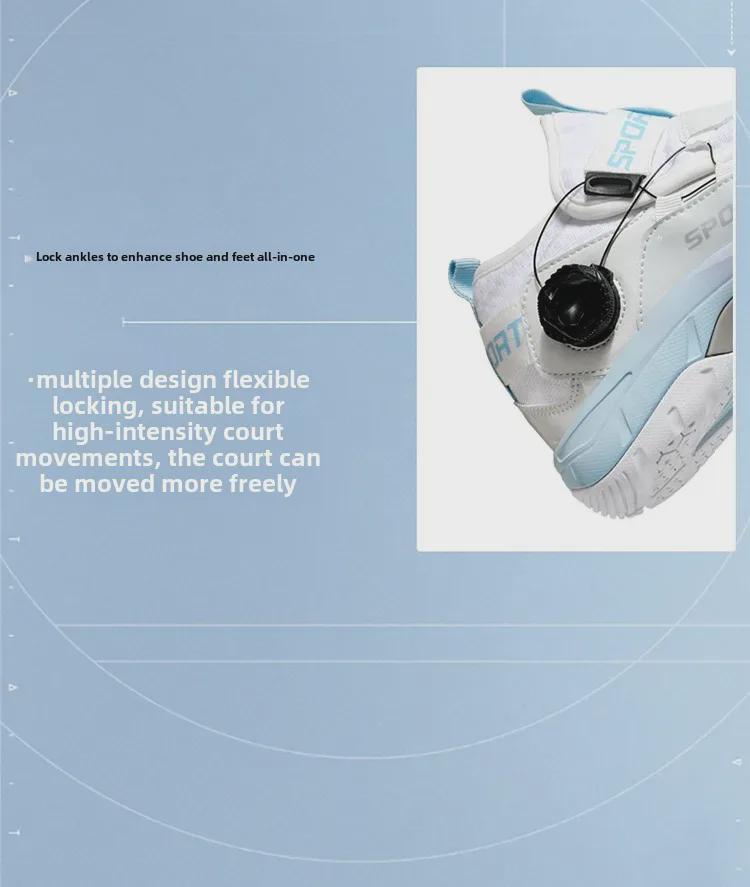 Crossing 2.0: Unisex Professional Badminton Shoes - Non-slip, Shock Absorbing, Breathable