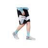 Li-Ning Sports Fashion Series Colorblock Casual Sports Shorts Men Bottoms Black AKSR569-5