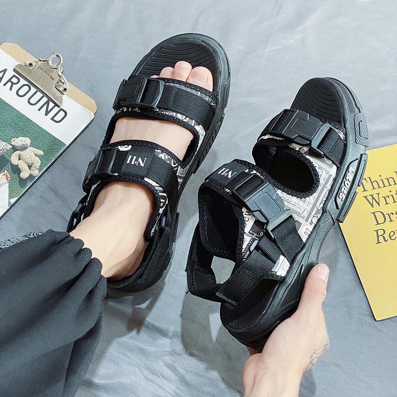 2025 Summer New Chinese Leisure Trend Personalized Men Sandals Factory Wholesale Low Price Shoes