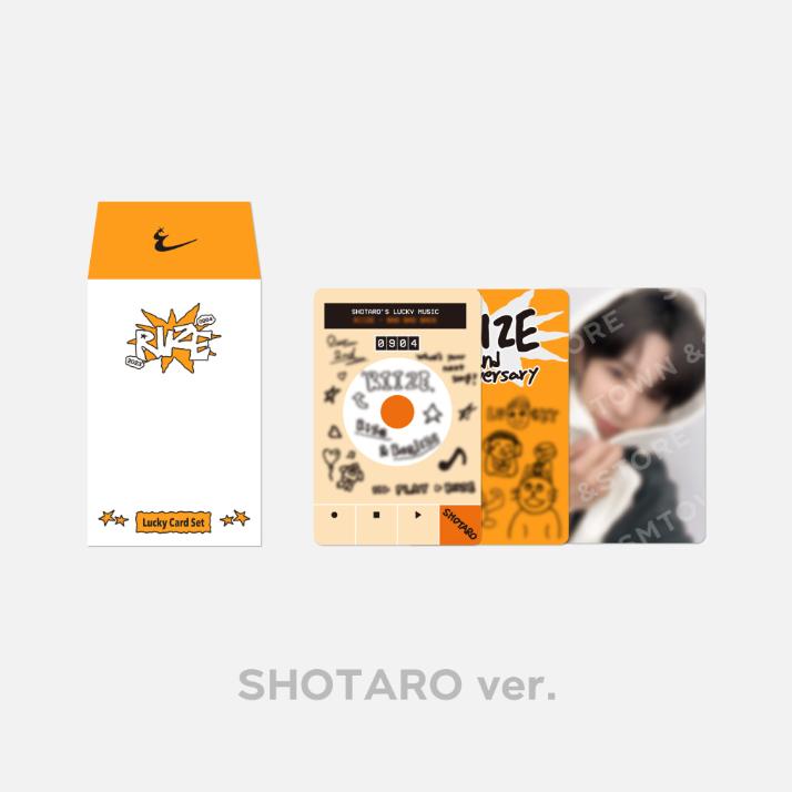 

Предзаказ набора лаки-карт RIIZE в честь 2-й годовщины SHOTARO