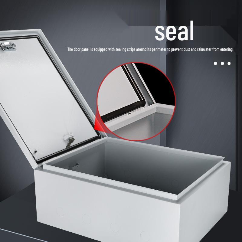 Custom Surface Mount Electrical Control Box - Thickened, Horizontal, for Household Wiring