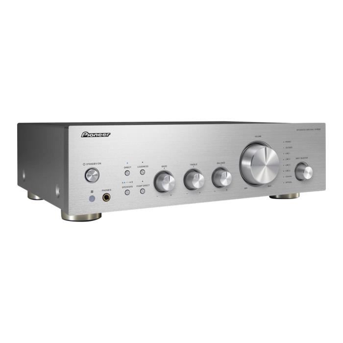 Amplificador - pioneer - a-40ae - conectores chapados en oro - soporte para cápsulas mm - 60 vatios
