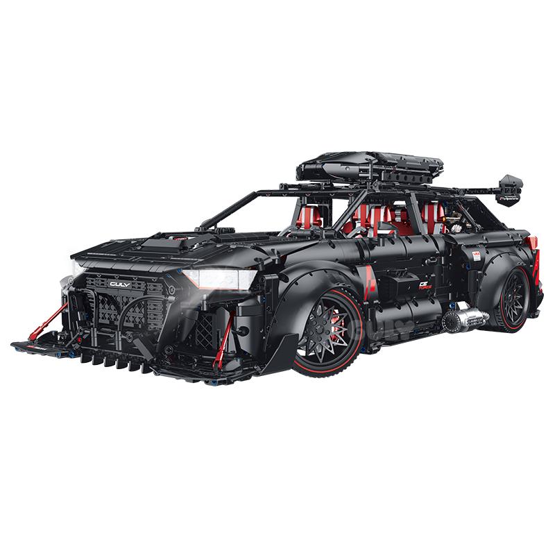 IN STOCK 10645 MOC Technical 1:8 RC Sports Car Building Blocks Model Racing Bricks Assembling Toys for Boys Birthday Gift Set