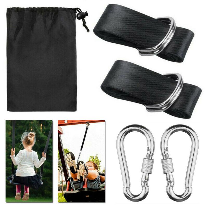 

Сверхпрочный гамак, качели, подвесные ремни для дерева, веревочный ремень, карабин 150cm/59in