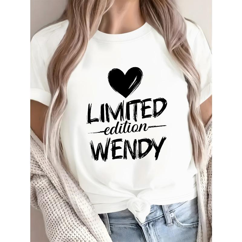 

Name Love LIMITED EDITION WENDY Women s Pure Comfortable T-shirt S белый
