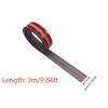 1Roll Self Adhesive Wall Corner Protector Flexible Peel and Stick Caulk Strip 3m L Shape Corner Moulding Trim Inside Outside