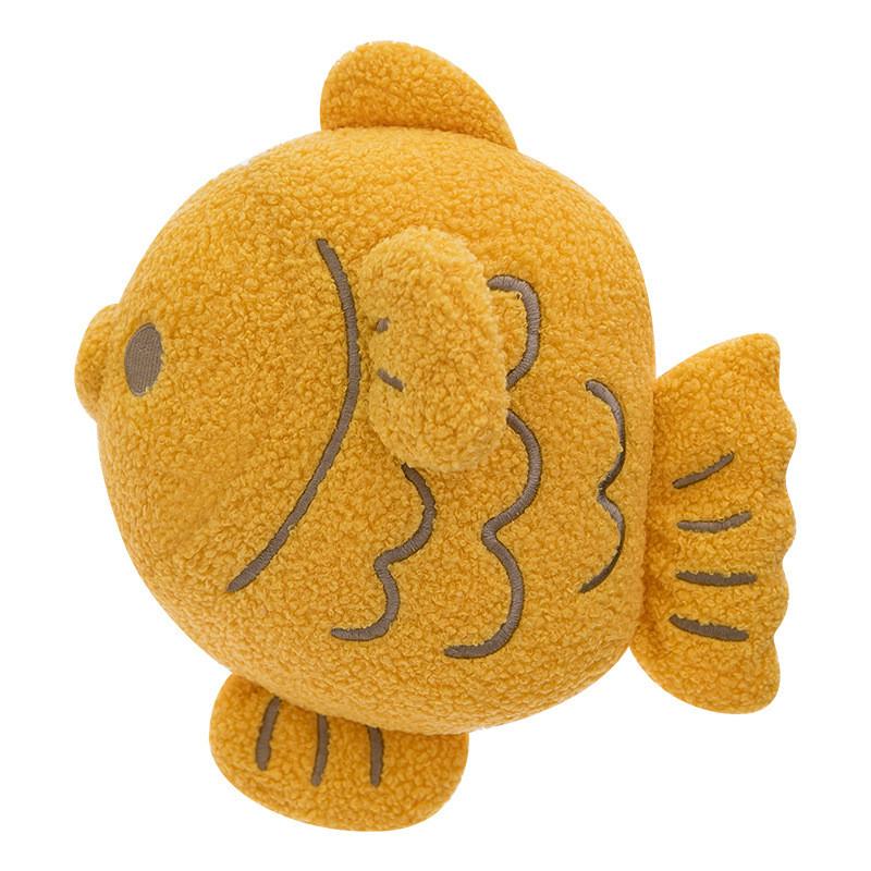 Animal Plush Toy Fish Shape Soft Stuffed Cushion For Kids And Babies