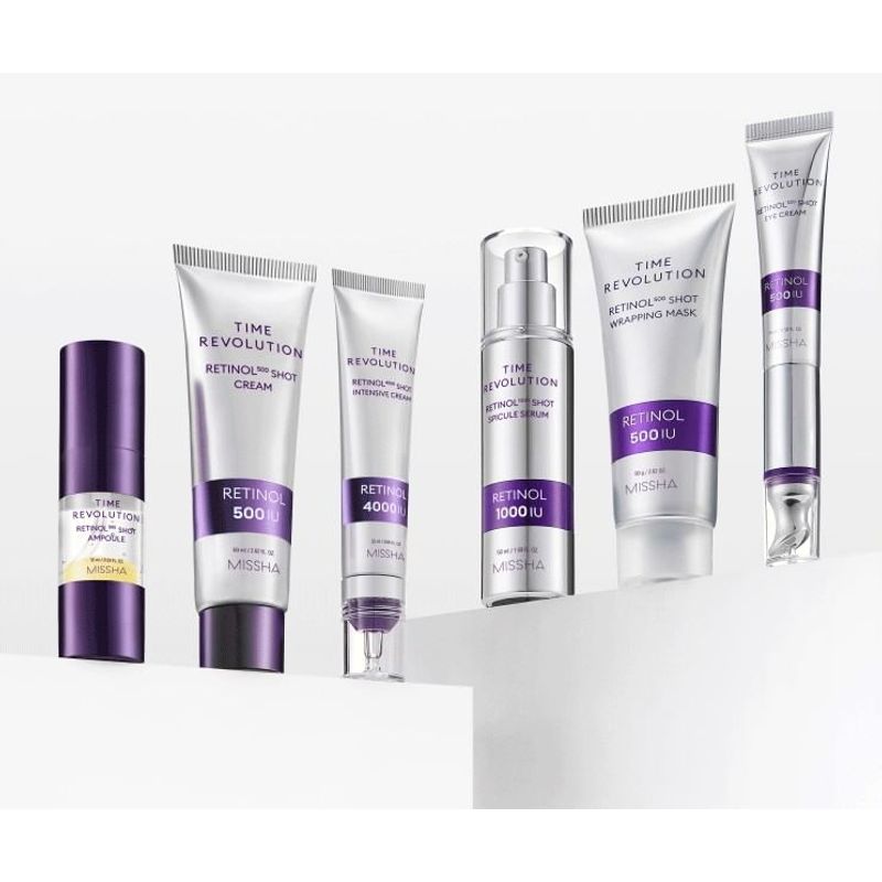MISSHA - Time Revolution Retinol 500 Shot Wrapping Mask