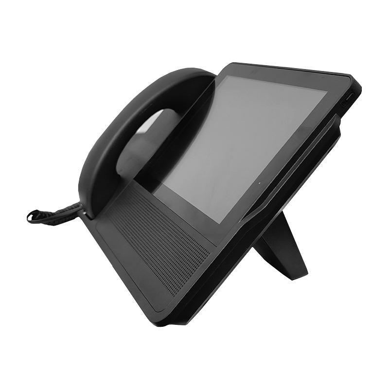 Two-Way Voice & Visual IP Intercom System for Parking Lots, Booths & Schools with One-Button Alarm