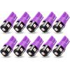 PHINLION 194 LED Light Bulb Purple 168 2825 W5W T10 Wedge 5-SMD 3030 Chipsets LED Replacement Bulbs for Car Interior Dome Map Door Courtesy Parking
