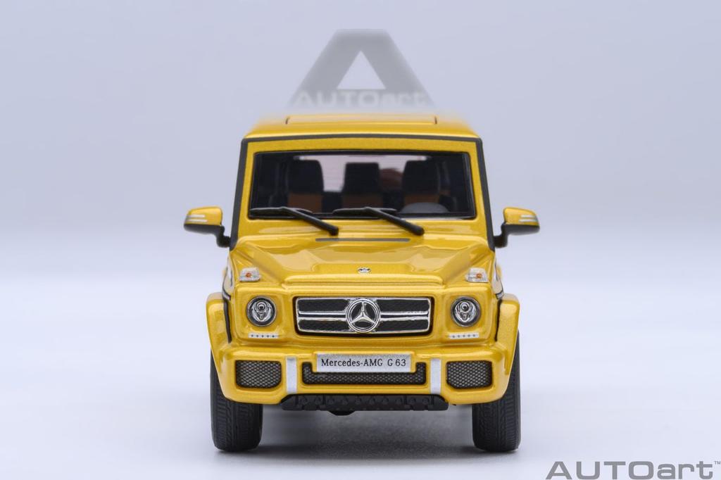 AUTOart 1/64 Scale Mercedes-AMG G 63 2017 (Yellow) Finished Product 20201