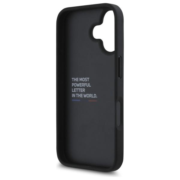 BMW Bmhcp16Sgspcck Iphone 166.1 Black/Black Hardcase M Grip Stand Smooth And Carbon