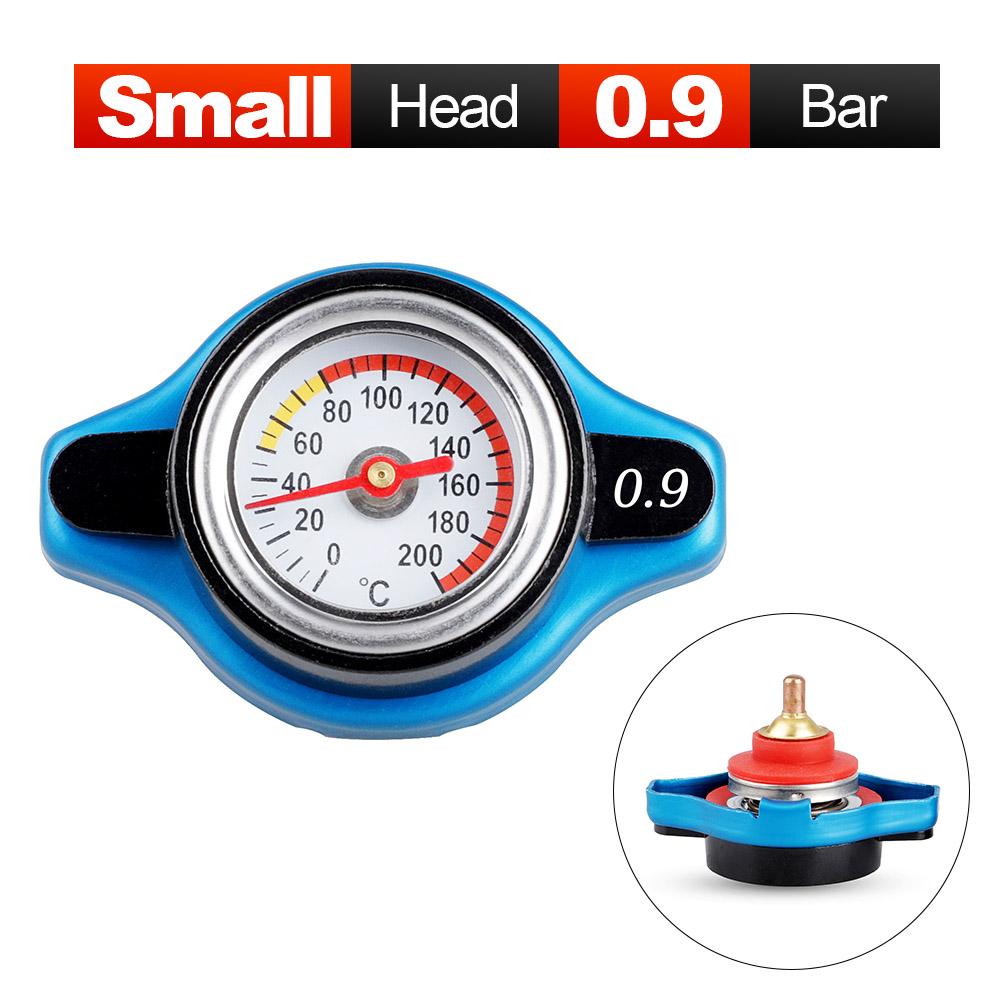 0.9Bar 1.1Bar 1.3 Bar Big or Small Head Thermost Radiator Cap Cover Water Temperature Gauge Cover
