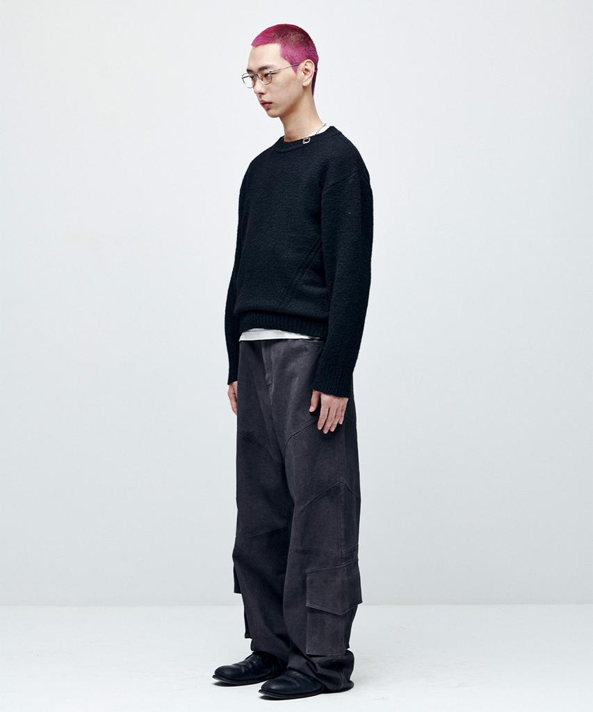 Aenitaimlolig Rose Washing Pants-Charcoal