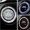 XIAOLINGDANG Suitable for Mitsubishi Engine Start Button Rhinestone Swarovski Car