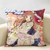Anime KKamisama Hajimemashita Cushion Cover Natural Linen Organic Fabric DoubleSided Printing Room Sofa Decor Pillow Case