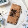 Rock And Roll Long Wallet Forever Purse Large Capacity Card Holder Fashion Casual Portable Bag
