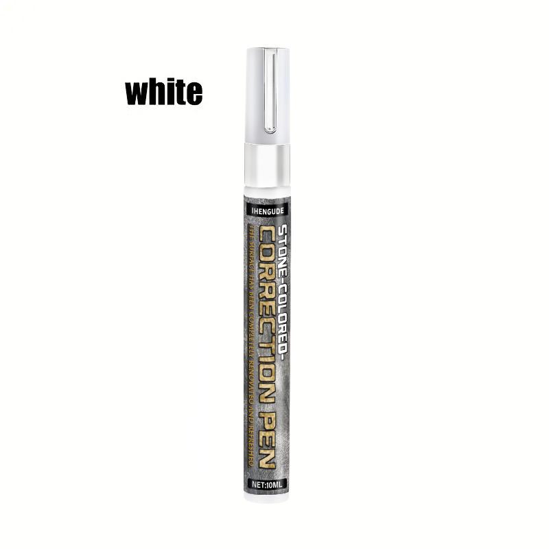 

Golden Tombstone Marker Pen | Restores Faded Text on Tombstones and Granite Surfaces, Weather-Resistant, Quick-Drying Oil-Based Fine Tip Pen for белый