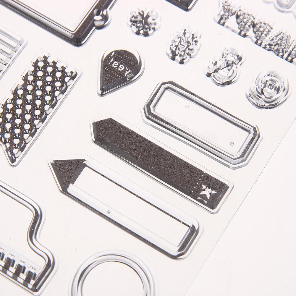 Buy Transparent Clear Stamp DIY Silicone Seals Scrapbooking Card 35 at ...