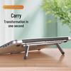 Portable Notebook Cooling Adjustable Height Foldable Stand