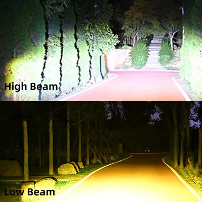 Motorrad LED Nebelscheinwerfer ATV Fahrnebellicht Zusatzscheinwerfer Projektorlinse Superhell Elektromotor Nebellampe