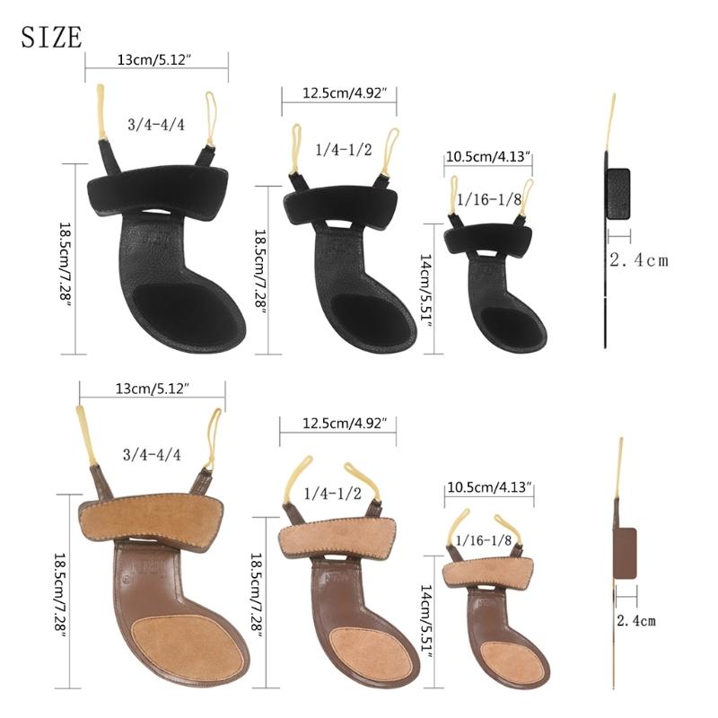 Violin Chin Rest Pad Soft Cover Protector Violin Shoulder Rest Pad Replacement Soft Violin Shoulder Rest Protector