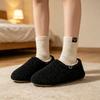 Comfortable Back Cotton Slippers for Winter, House Slippers for Cozy Indoor Use