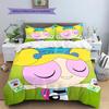 Cute Powerpuff Girls Printed Bedding Set Duvet Cover Pillowcase No Filler, Soft Home Bedroom Decor, Perfect Gift for Fans.chl