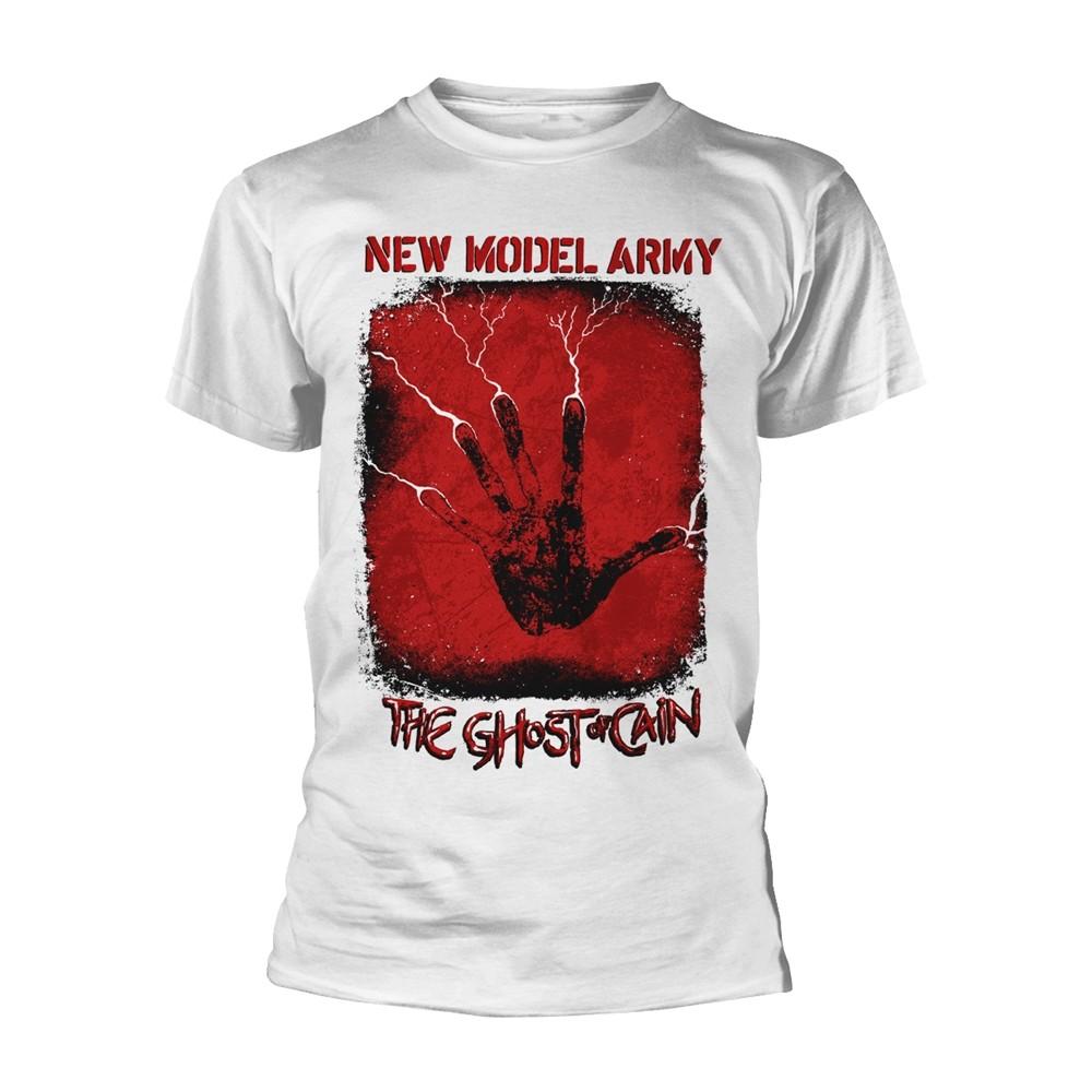 NEW MODEL ARMY THE GHOST OF CAIN (WHITE) WHITE T-Shirt Small XXXL
