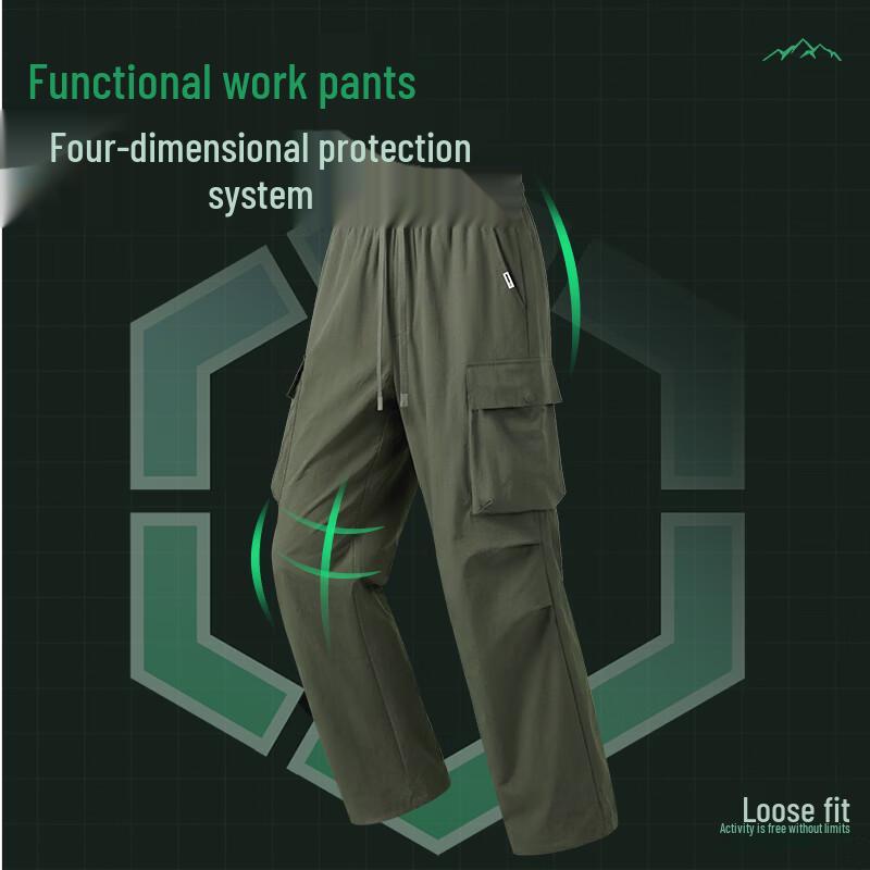 Mark Fairwhale Men's Outdoor Paratrooper Cargo Pants