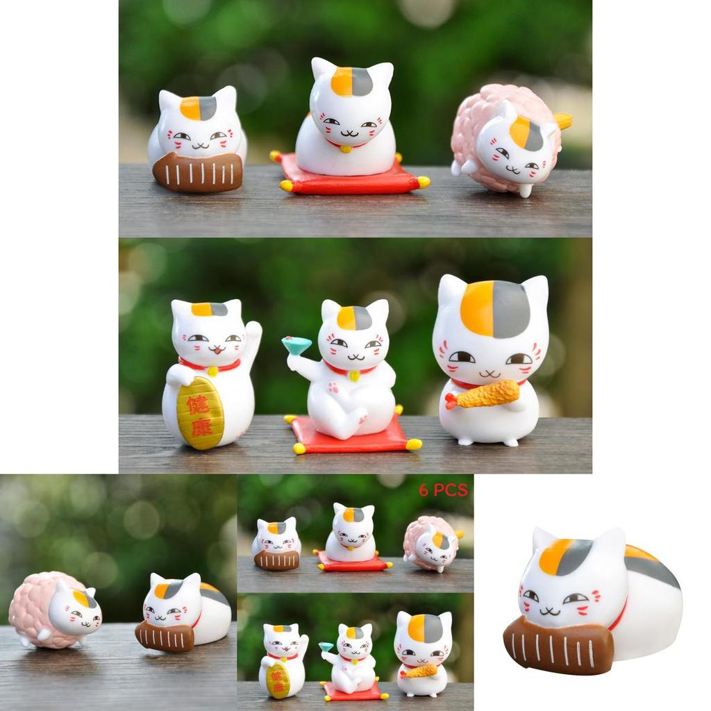 Natsume's Book Of Friends Cat Teacher Figure Pvc Creative Collectibles For Anime Fans