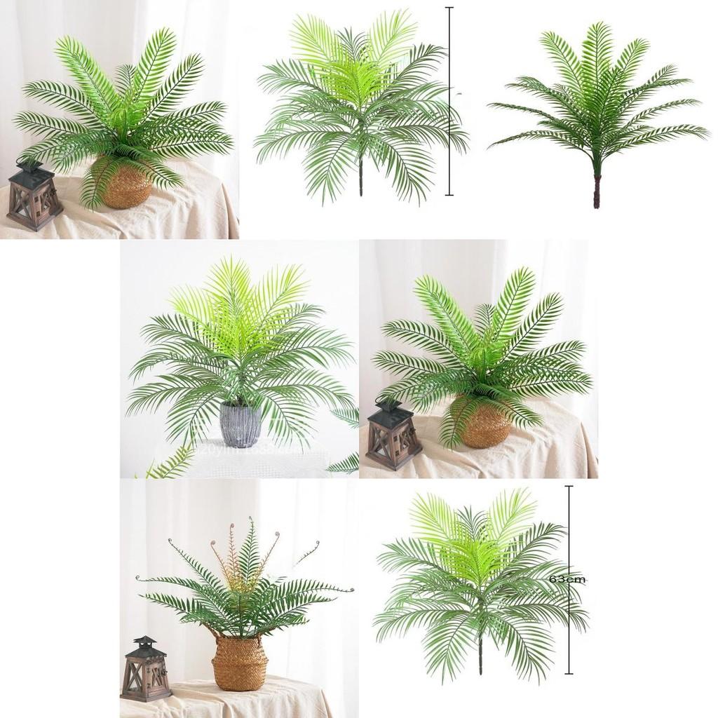Planta Artificial Dypsis Lutescens Decorativa Con Hojas de Plástico Para Decoración de Bodas y Eventos