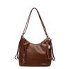 Commuter tote bag women's large-capacity new autumn and winter retro shoulder messenger bag fashionable backpack