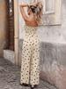 French Holiday Polka Dot Sleeveless Bandeau Jumpsuit (2026 Collection)
