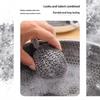 3/5 Pcs Hanging Encrypted Steel Wool Dishwashing Belt Stainless Steel Rope for Sink & Cookware Cleaning