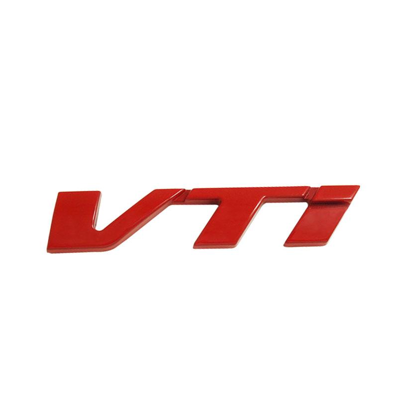 3D Premium VTI VT-I for car Hood Fender trunk Tail Rear Bonnet Nameplate Decal Emblem Badge Sticker