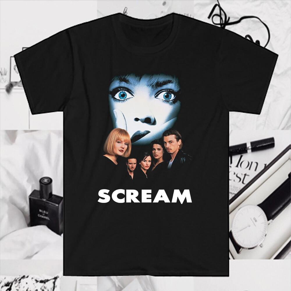 Scream Thriller Movie Poster Mens Black Size S to 5XL L