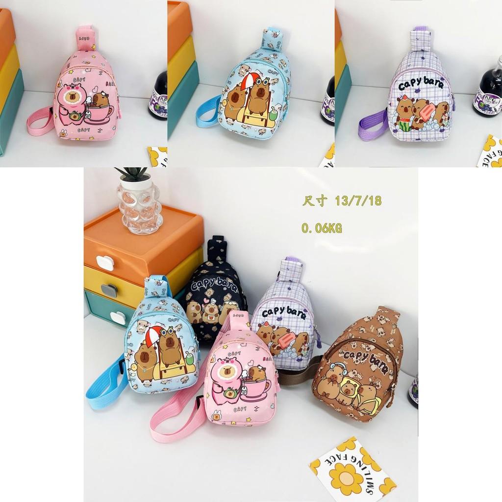 Fun And Fashionable Kids Cartoon Bag Lightweight Breathable Crossbody For Daily Outings