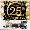 Large glittering powder background cloth, for party use - 25th birthday decoration, wall decoration, birthday decoration