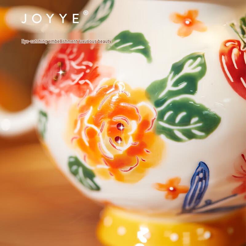 JOYYE Underglaze Hand-Painted Ceramic Tea Set